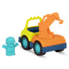 3 mini camions de chantier avec figurines - B. Toys