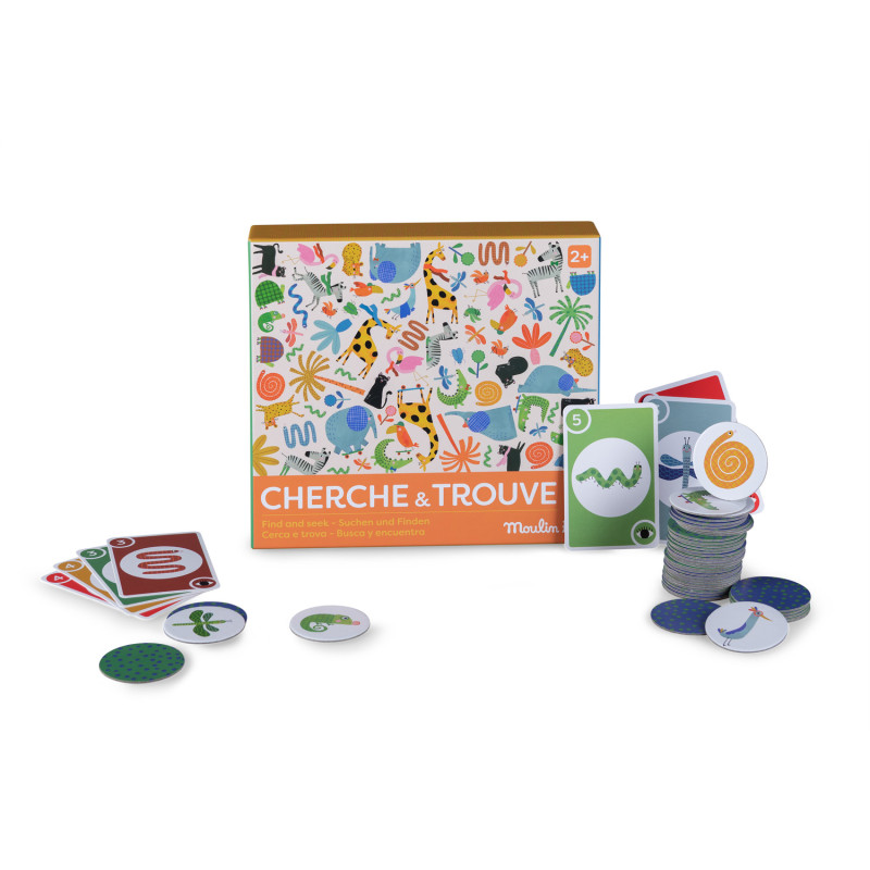 Jeu cherche et trouve Les toupitis - Moulin Roty