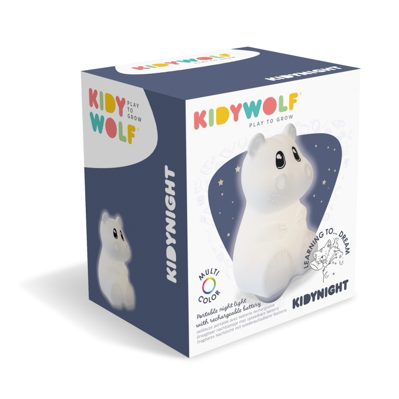 Veilleuse Hippopotame Kidynight - Kidywolf