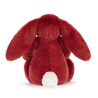 Peluche lapin Bashful Groseille rouge 18 cm - Jellycat