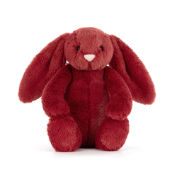 Peluche lapin Bashful Groseille rouge 18 cm - Jellycat