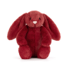 Peluche lapin Bashful Groseille rouge 18 cm - Jellycat