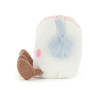 Peluche Chamallows Toastie rose et blanc avec casque  - Jellycat