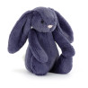Peluche Bashful Lapin bleu saphir 18 cm - Jellycat