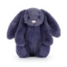 Peluche Bashful Lapin bleu saphir 18 cm - Jellycat