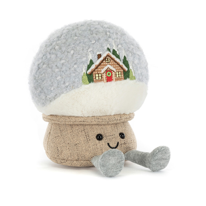 Peluche Boule à neige Amuseables 20 cm - Jellycat