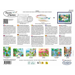 Peinture par numéros La Provence Palette d'artiste - Sentosphère
