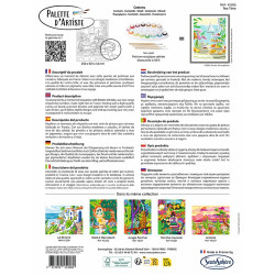 Peinture par numéros Tea Time Palette d'artiste - Sentosphère