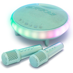 KIDYKARAOKE - Enceinte karaoké portable avec 2 micros - Kidywolf