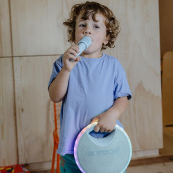 KIDYKARAOKE - Enceinte karaoké portable avec 2 micros - Kidywolf