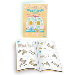 Mi House Alba - Kit créatif maison miniature DIY - Djeco