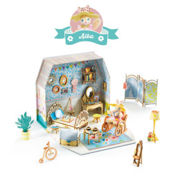 Mi House Alba - Kit créatif maison miniature DIY - Djeco