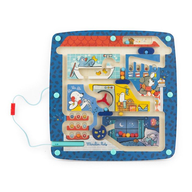 Labyrinthe magnétique Puce & Pilou - Moulin Roty