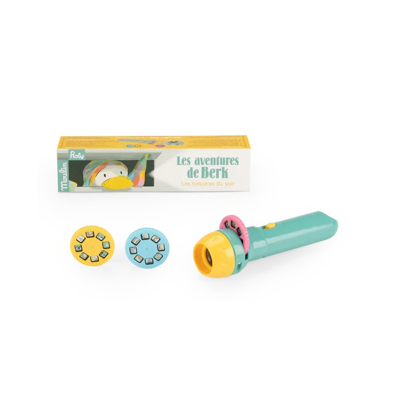 Lampe à histoires - Les Aventures de Berk - L'école des loisirs - Moulin Roty