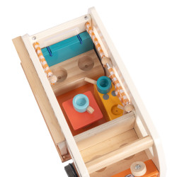 Van en bois - La Grande Famille - Moulin Roty