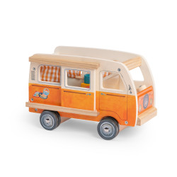 Van en bois - La Grande Famille - Moulin Roty