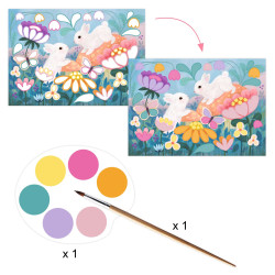 Coffret 6 activités créatives - Fluffy box - Djeco