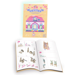 Mi House Rosie - Kit créatif maison miniature DIY - Djeco