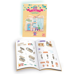Mi House Stella - Kit créatif maison miniature DIY - Djeco