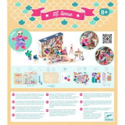 Mi House Stella - Kit créatif maison miniature DIY - Djeco