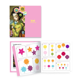 Tableaux en 3D Rock'n'Roses - Djeco