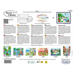 Peinture par numéros - Ilhabela - Palette d'artiste - Sentosphère