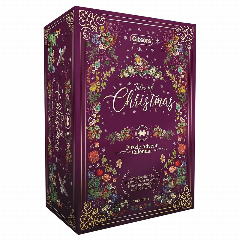 Calendrier de l'avent "The Art File" -  Puzzle Gibsons