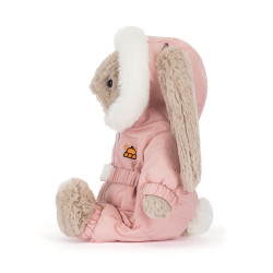 Peluche Lapin Bashful en combinaison de ski 31 cm - Jellycat