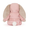 Peluche Lapin Bashful en combinaison de ski 31 cm - Jellycat
