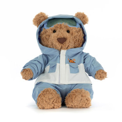 Peluche Bartholomew l'ours en combinaison de ski 26 cm - Jellycat