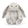 Peluche lapin blossom silver 31 cm - Jellycat