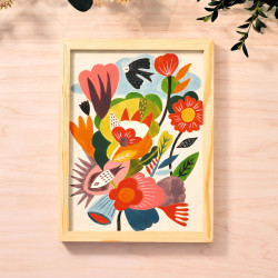 Atelier 23 Mélange De Couleurs Fleurs - Atelier Grands Augustins Par Djeco