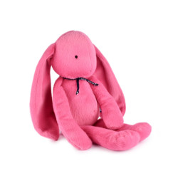 Peluche Lapin Méloé rose bubble gum 56 cm - Maïlou