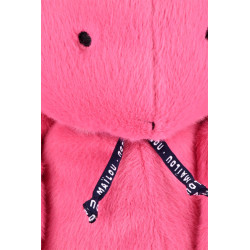 Peluche Lapin Méloé rose bubble gum 56 cm - Maïlou