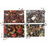4 Puzzles 1000 pièces Foiled Foliage - Professor Puzzle