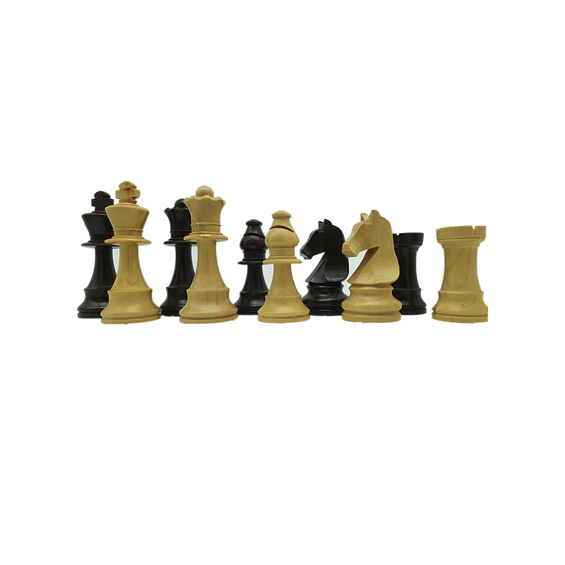 Echecs - Pièces en buis Taille Numéro 5 Plombé Feutré - Jeux Chavet