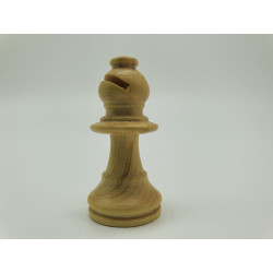 Echecs - Pièces en buis Taille Numéro 5 Plombé Feutré - Jeux Chavet