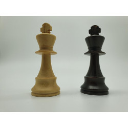 Echecs - Pièces en buis Taille Numéro 5 Plombé Feutré - Jeux Chavet