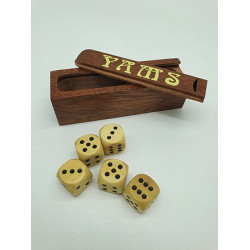 Boîte en bois à tirette -...