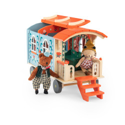 Roulotte en bois Les Minouchkas - Moulin Roty