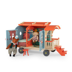 Roulotte en bois Les Minouchkas - Moulin Roty