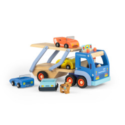 Camion de transport de voitures - Avenue du Moulin - Moulin Roty