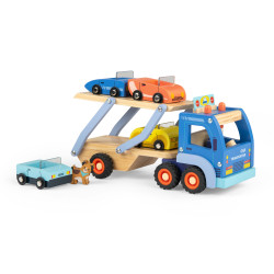 Camion de transport de voitures - Avenue du Moulin - Moulin Roty