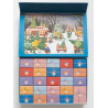 Calendrier de l'avent Puzzle 1000 pièces Christmas Trees & Snowflakes - Vissevasse