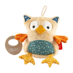 Peluche musicale Hibou -...