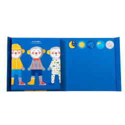 Jeu magnétique je m'habille - Les Popipop - Moulin Roty