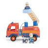 Camion de pompier en bois - Avenue du Moulin - Moulin Roty