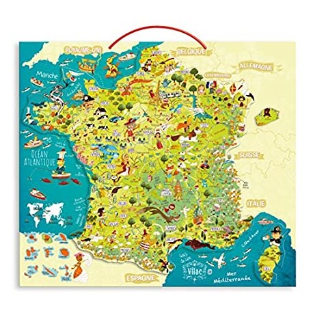 CARTE DE FRANCE MAGNETIQUE CARTE DE FRANCE MAGNETIQUE