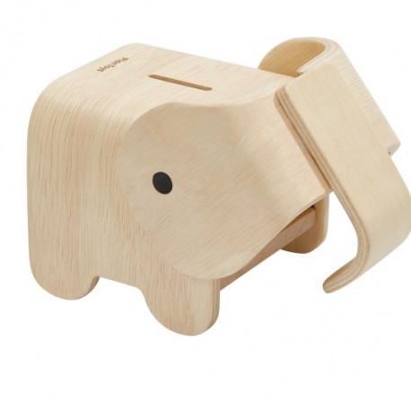 Tirelire éléphant en bois de Plan Toys