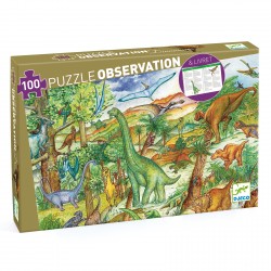 PUZZLE 100PCS DINOSAURES